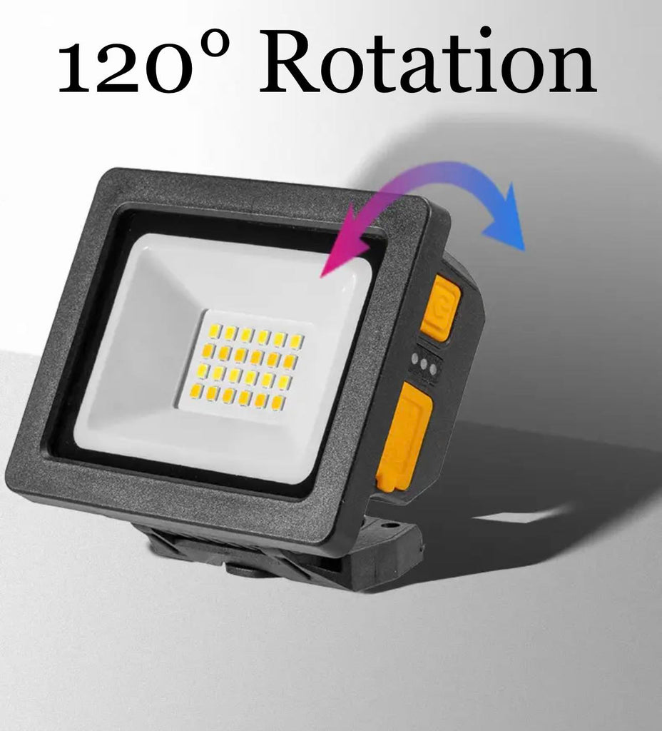 Portable led deals floodlight