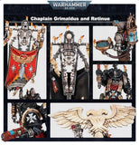 WARHAMMER 40,000 | Black Templars: Grimaldus & Retinue | 4 Miniatures