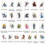 NFC Mini Cards for The Legend of Zelda Breath of The Wild Switch Wii U | 24pcs