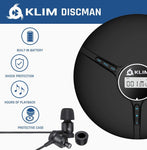 KLIM Discman Portable CD Player Anti Skip W/Earphones