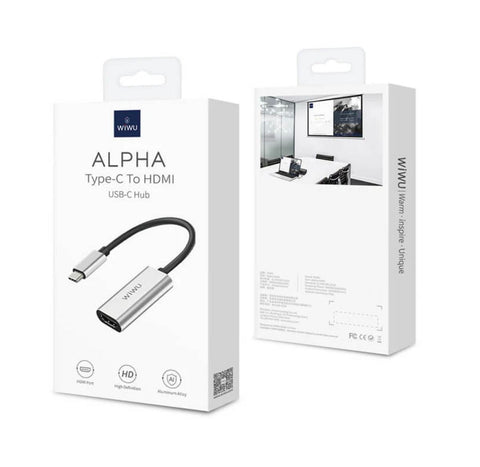 WIWU ALPHA Type-C to HDMI USB-C Hub