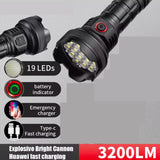 High Brightness 19 LED Flashlight | W5201-2