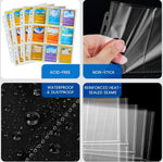 60 Pack 1080 Pockets Double Sided Trading Card Sleeves Binder A4