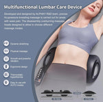 Lumbar Traction Device Vibration & Heat Physical Therapy