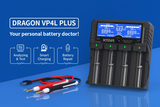 XTAR New Upgrade Version Dragon VP4L Plus LCD Display Universal Charger