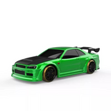 1:76 Turbo RC Racing Drift Remote control Car C64 Green